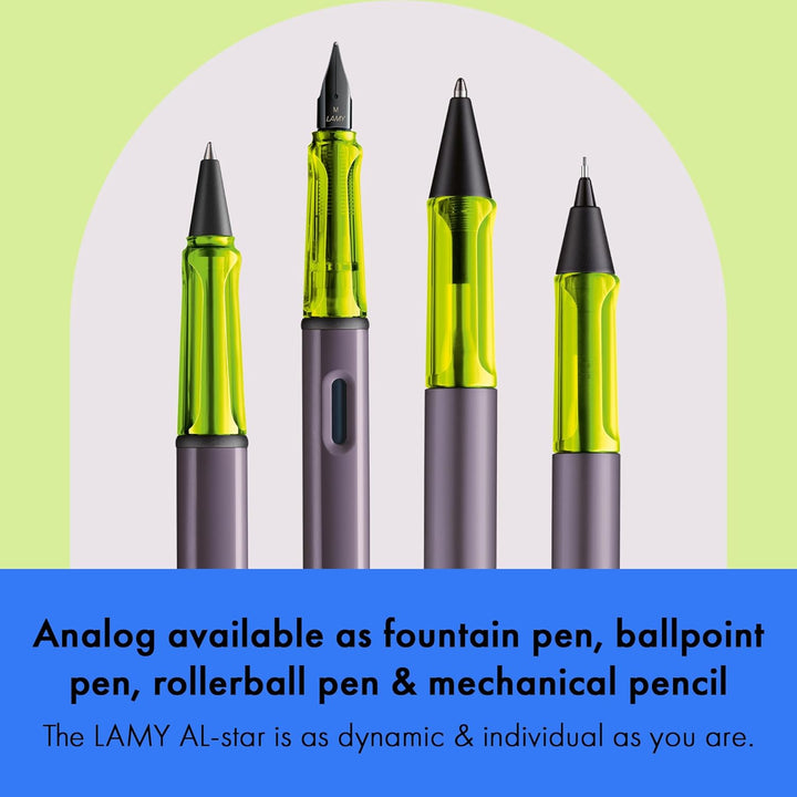 Lamy AL-star EMR Digital Pen - Aubergine — close-up