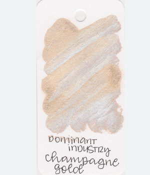 Dominant Industry Mirror 25ml Ink Bottle (for Dip Pen) - Champagne