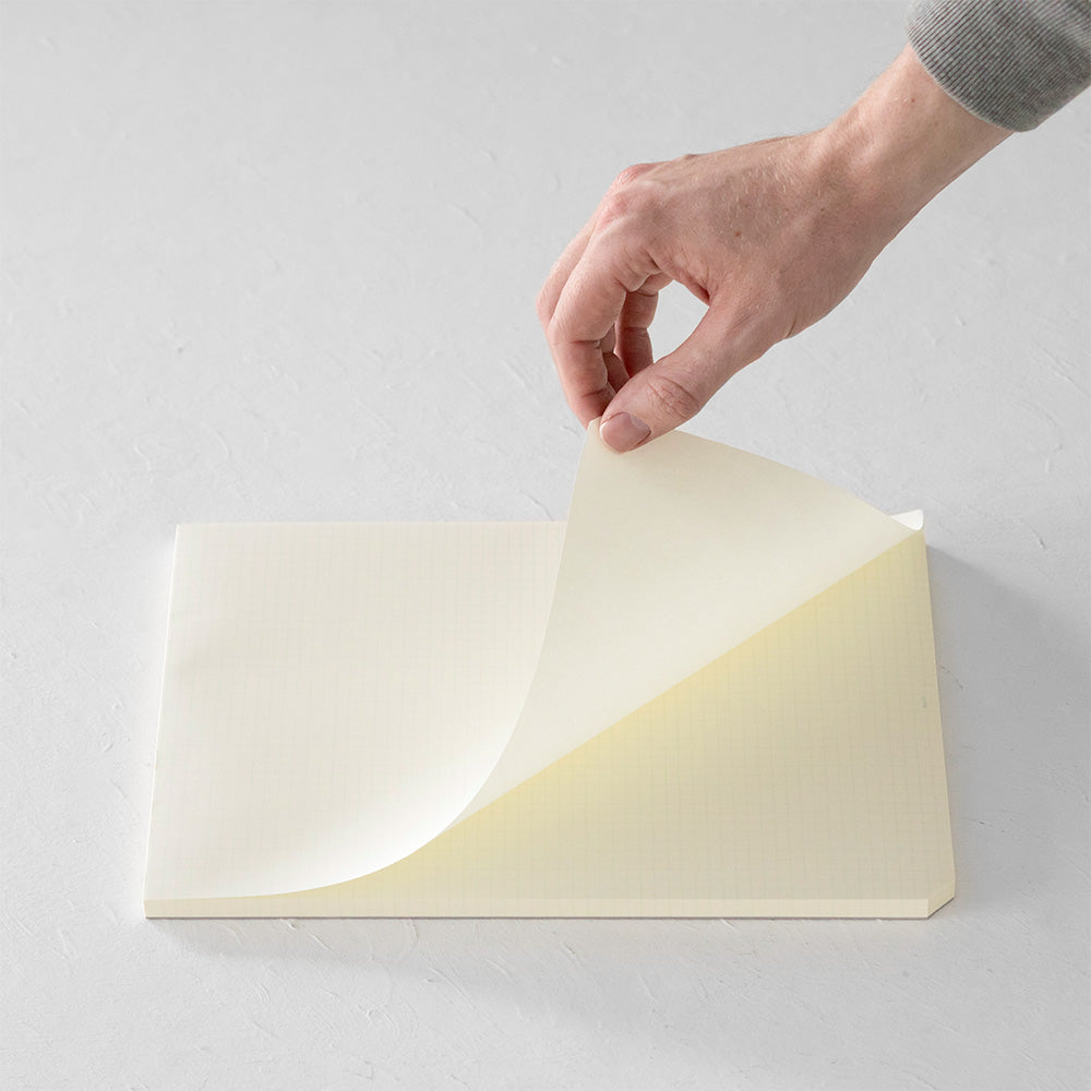MD Notebook Paper Pad A4 - Grid — back cover