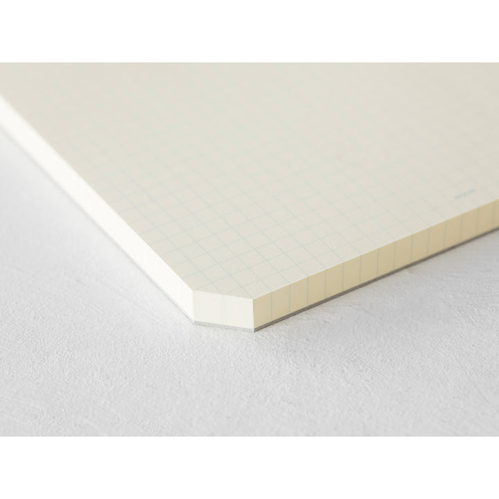 MD Notebook Paper Pad A4 - Grid — pocket detail