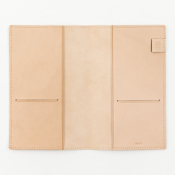 画像をギャラリービューアに読み込む, MD Paper Goat Leather Cover For MD Notebook B6 Slim
