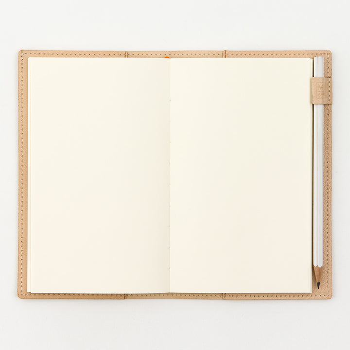 MD Paper Goat Leather Cover For MD Notebook B6 Slim — MD Paper notebook — quality writing journal with premium paper, at Cityluxe Singapore stationery store