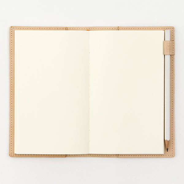 画像をギャラリービューアに読み込む, MD Paper Goat Leather Cover For MD Notebook B6 Slim
