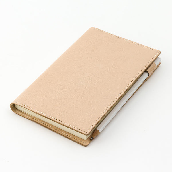 画像をギャラリービューアに読み込む, MD Paper Goat Leather Cover For MD Notebook B6 Slim
