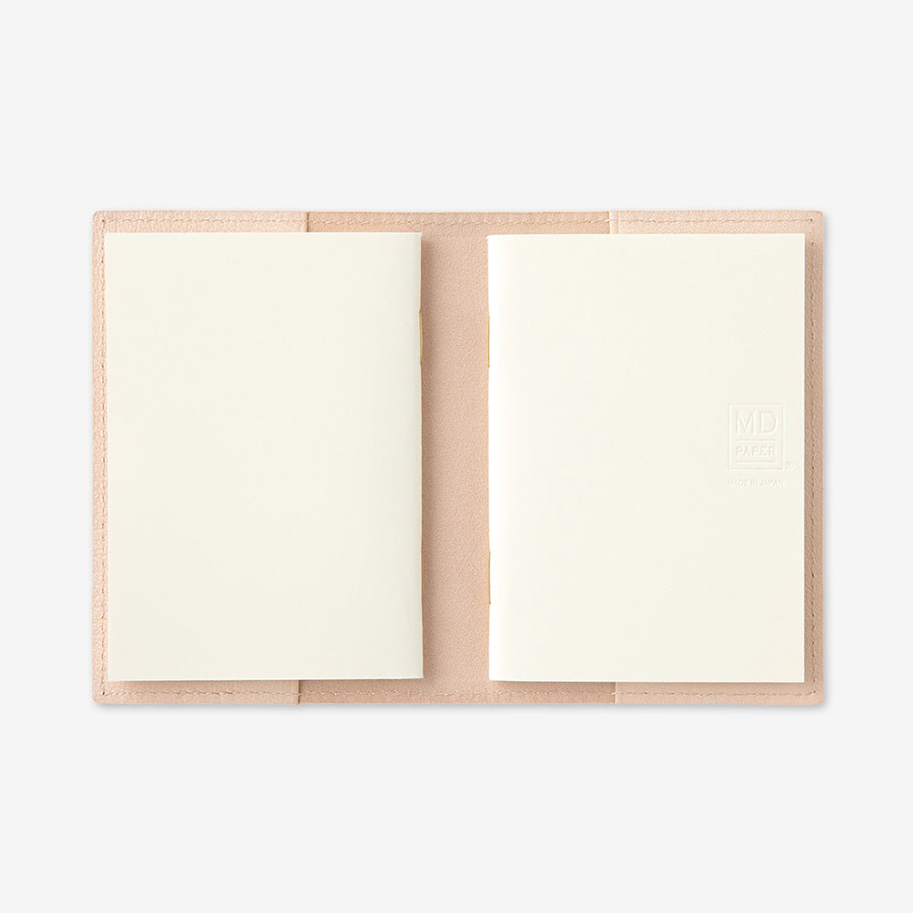 MD Notebook Cover Boxed (A7) - Goat Leather — size comparison