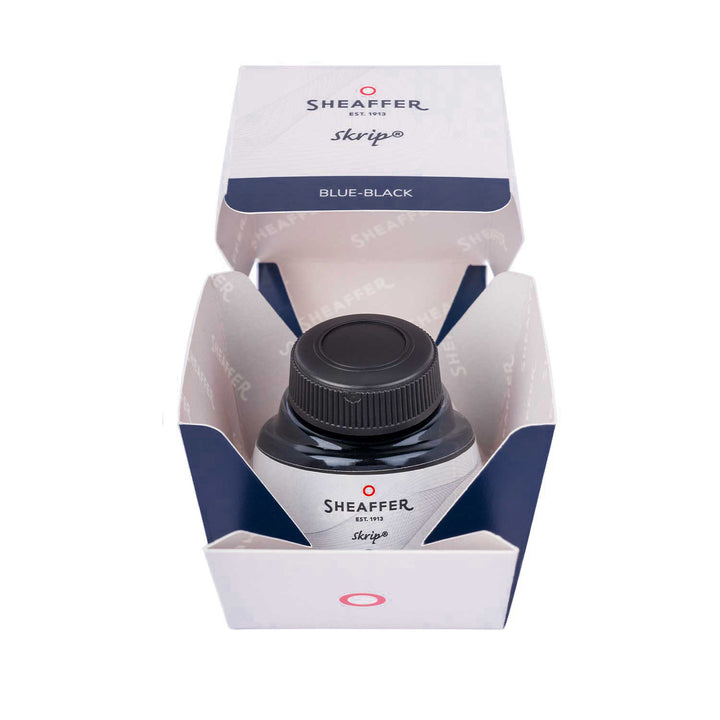 Sheaffer Ink Bottle - Blue Black 50ml — cap detail