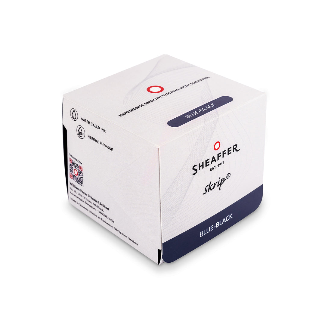 Sheaffer Ink Bottle - Blue Black 50ml — size reference