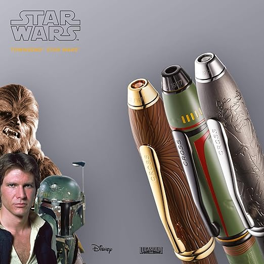 Cross Townsend Starwars Fountain Pen - Han Solo — barrel detail