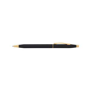 Cross Classic Century Ballpoint Pen - Black Lacquer with Gold Trim