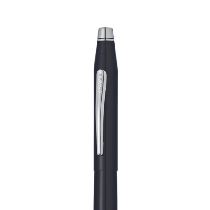 Cross Classic Century Fountain Pen in Black Lacquer — Cross fountain pen — precision nib writing instrument, at Cityluxe Singapore stationery store