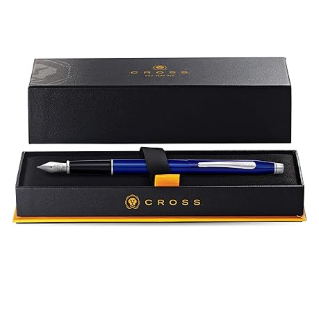 Cross Classic Century Fountain Pen - Blue Lacquer
