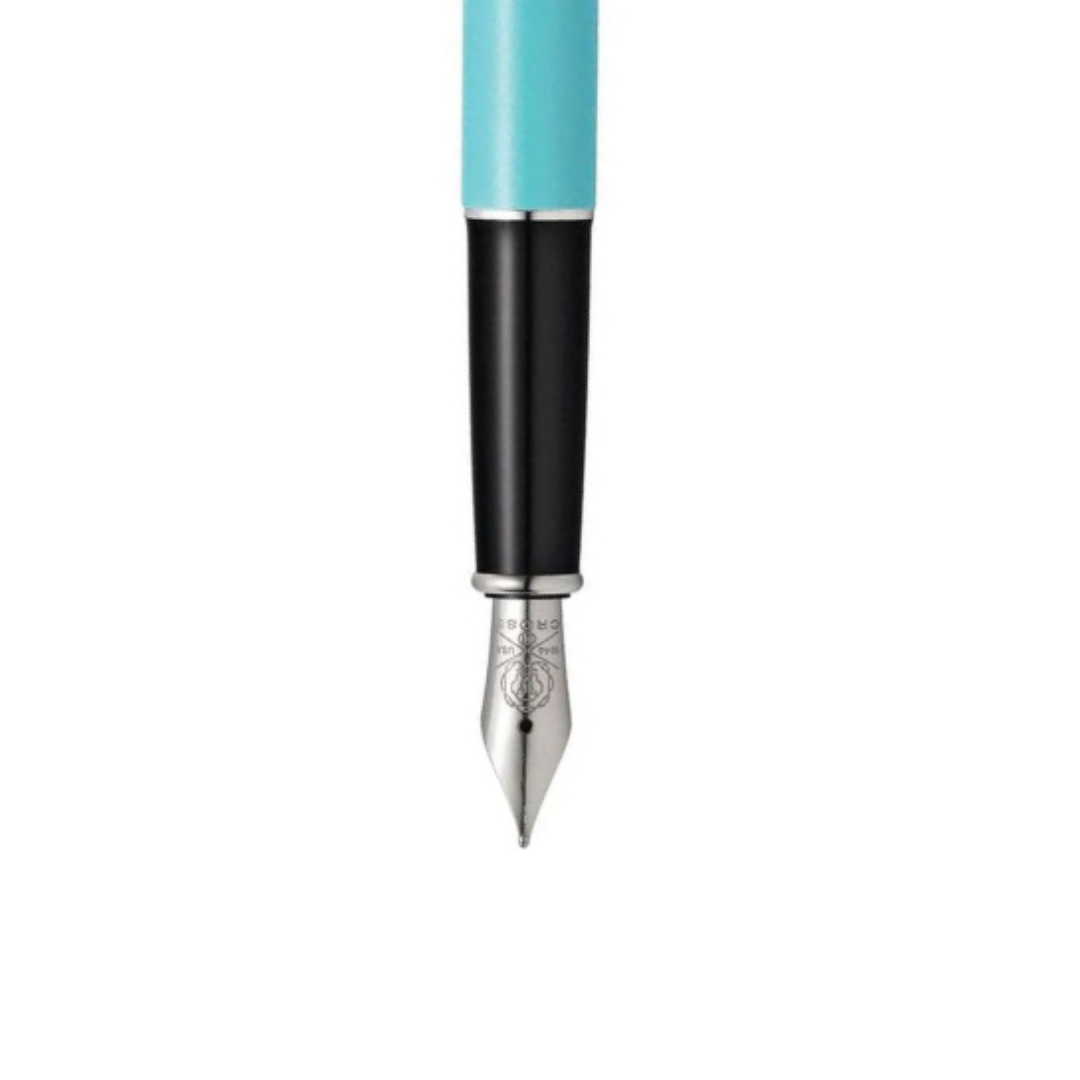 Cross Classic Century Fountain Pen in Aquatic Sea — Cross fountain pen — precision nib writing instrument, at Cityluxe Singapore stationery store