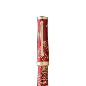 Cross Sauvage Year of the Horse Fountain Pen - Red