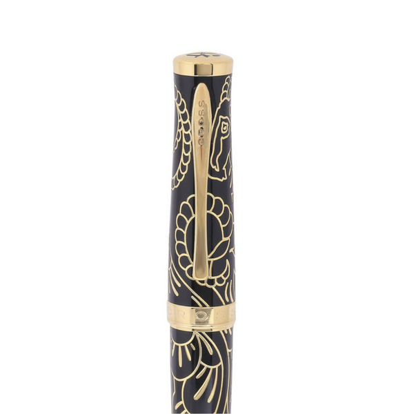 Load image into Gallery viewer, Cross Year Of The Goat Fountain Pen - Black Lacquer
