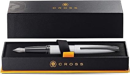 Load image into Gallery viewer, Cross ATX Fountain Pen - Brushed Chrome
