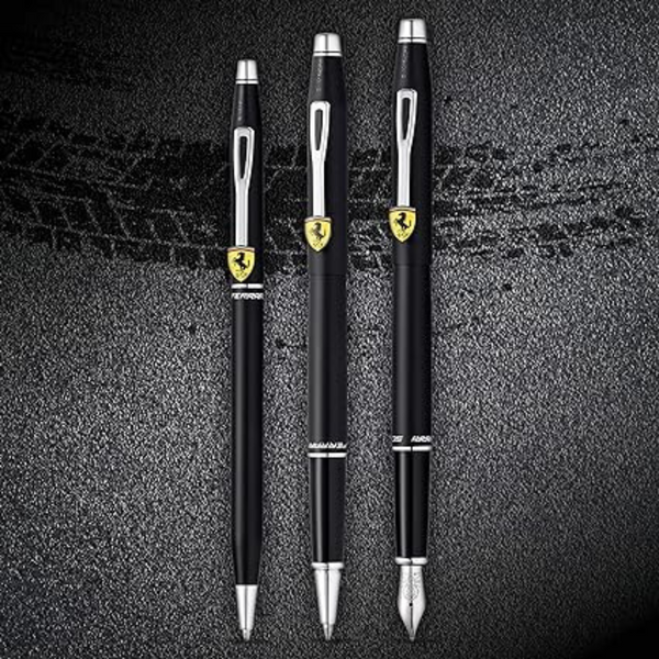 Load image into Gallery viewer, Cross Ferrari Classic Century Fountain Pen - Black Lacquer
