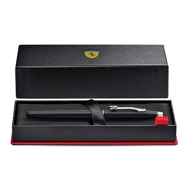 Load image into Gallery viewer, Cross Ferrari Classic Century Fountain Pen - Black Lacquer

