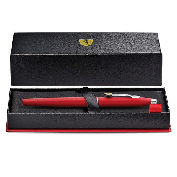 Load image into Gallery viewer, Cross Ferrari Classic Century Fountain Pen - Matte Rosso Corsa Red Lacquer
