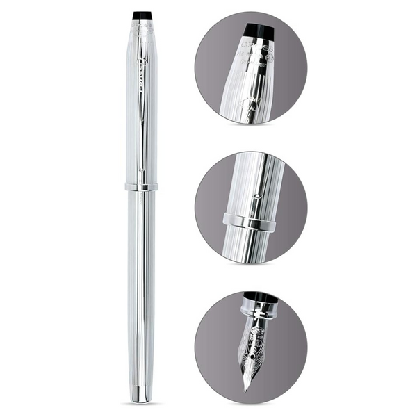 Load image into Gallery viewer, Cross Century II Fountain Pen - Sterling Silver
