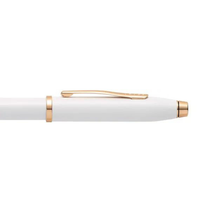 Cross Century II Pearlescent White Lacquer Rollerball Pen