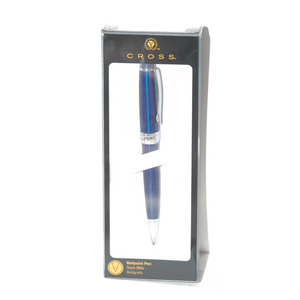 Cross Bailey Ballpoint Pen - Blue Lacquer