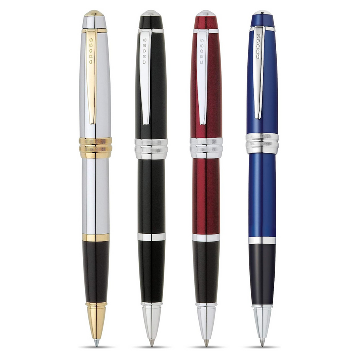 Cross Bailey Rollerball Pen in Black Lacquer — Cross rollerball pen — fluid gel ink writing instrument, at Cityluxe Singapore