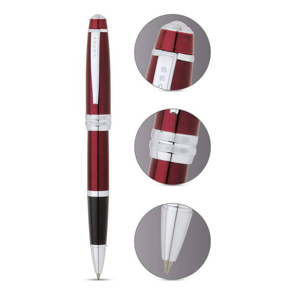 Load image into Gallery viewer, Cross Bailey Rollerball Pen - Red Lacquer
