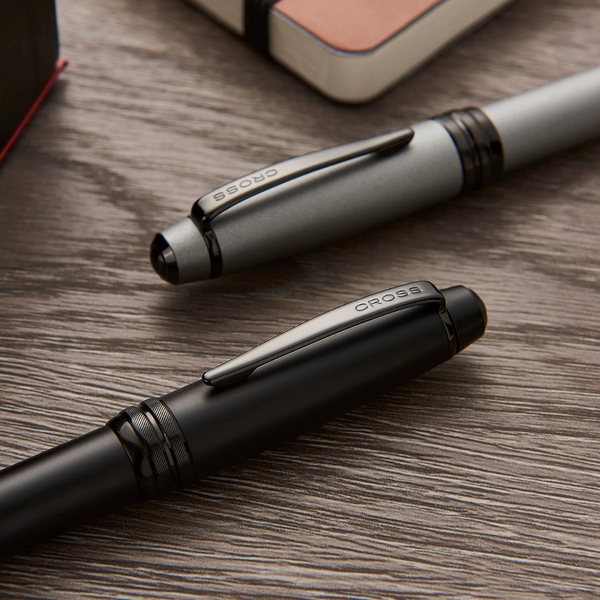 Load image into Gallery viewer, Cross Bailey Fountain Pen - Matte Gray
