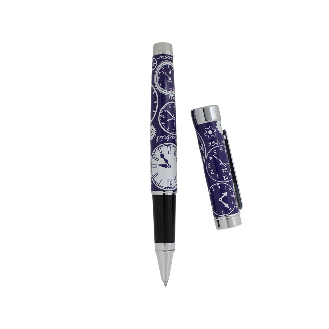Acme Studio Clocks Standard Roller Ball — Acme Studio rollerball pen — fluid gel ink writing instrument, at Cityluxe Singapore