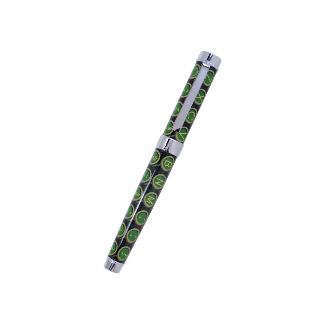 Acme Studio Standard Rollerball Pen Qwerty — Acme Studio rollerball pen — fluid gel ink writing instrument, at Cityluxe Singapore