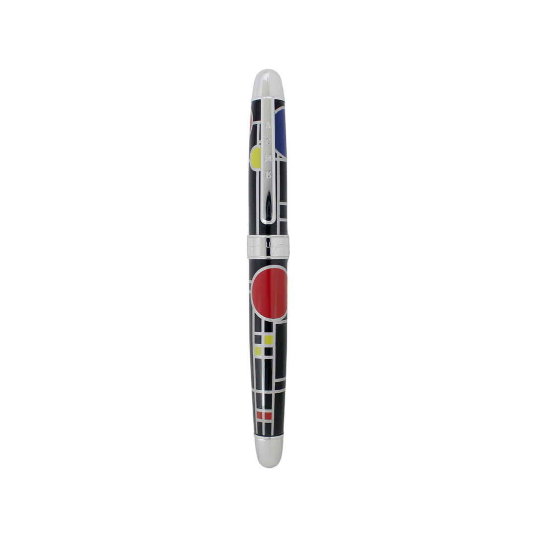 Acme Studio Standard Rollerball Pen Playhouse — uncapped with cap posted