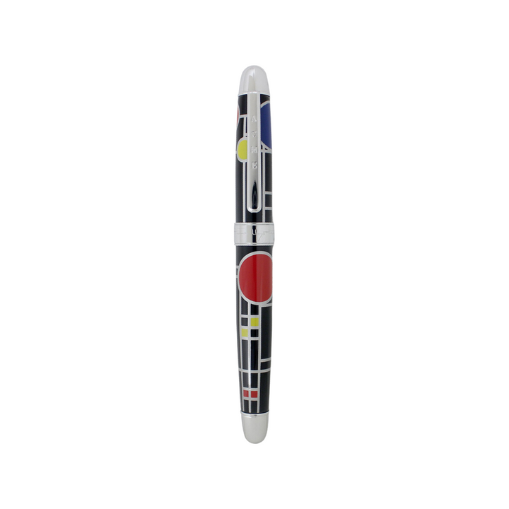 Acme Studio Standard Rollerball Pen Playhouse — uncapped with cap posted