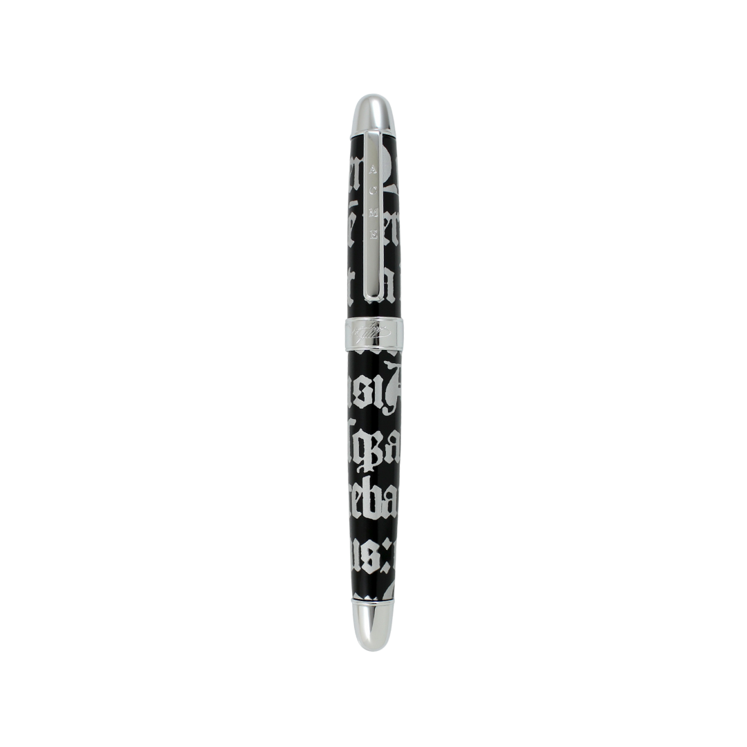 Acme Studio GOTHIC SCRIPT SILVER Standard Roller Ball — tip detail