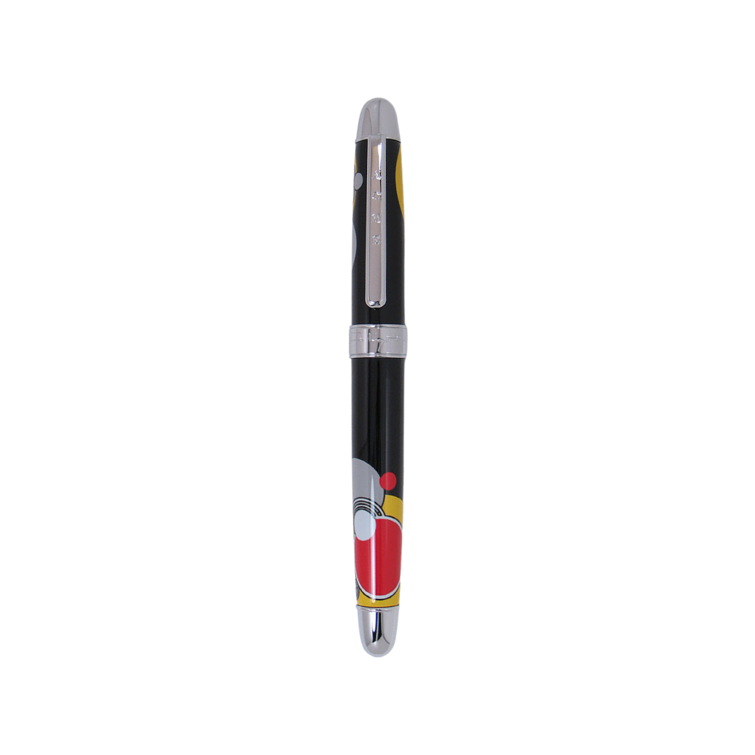 Acme Studio Standard Rollerball Pen Imperial — uncapped with cap posted