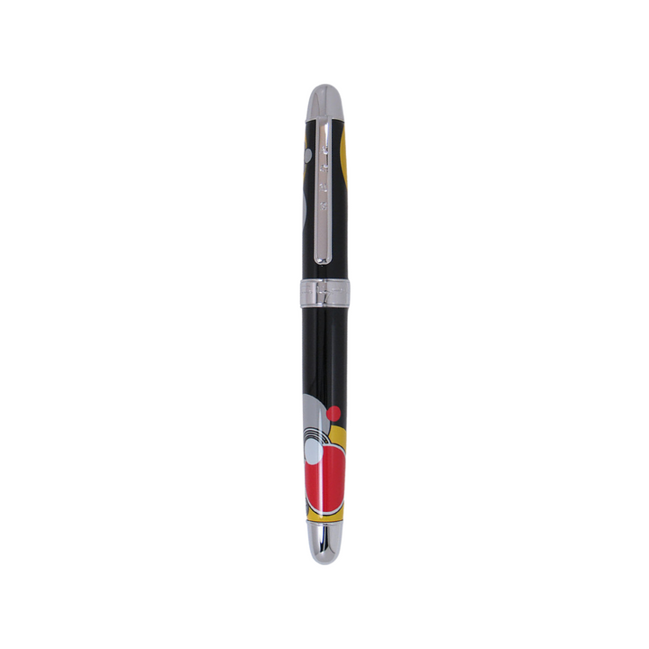 Acme Studio Standard Rollerball Pen Imperial — uncapped with cap posted