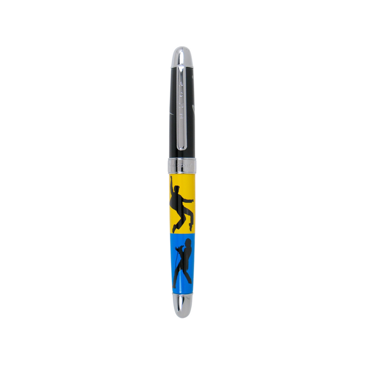 Acme Studio ON STAGE Elvis Presley Limited Edition Roller Ball Pen — uncapped with cap posted
