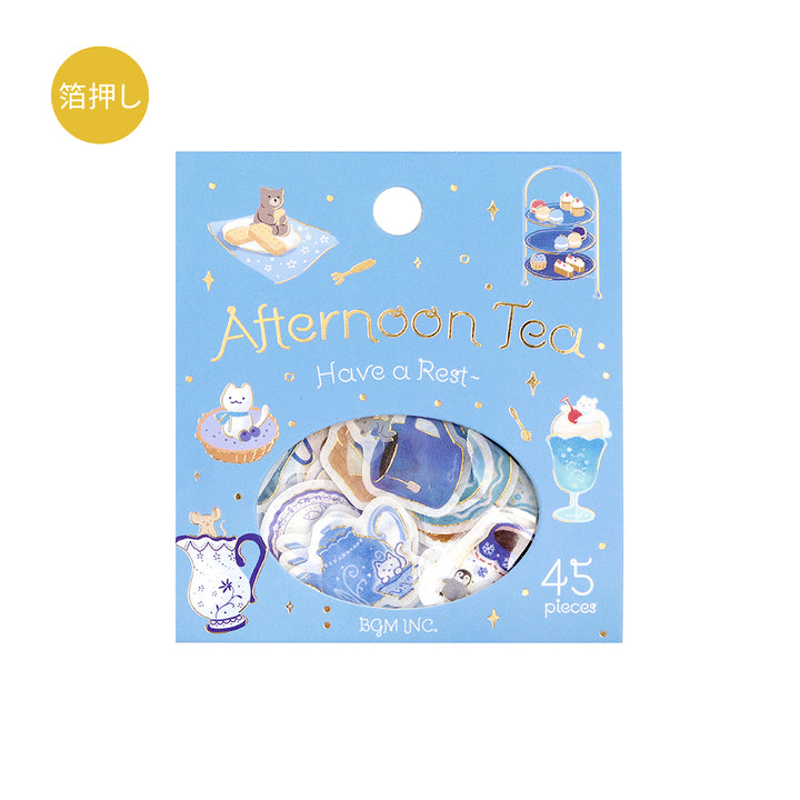 BGM Foil Stamping Flake Seal: Afternoon Tea Party in Let&