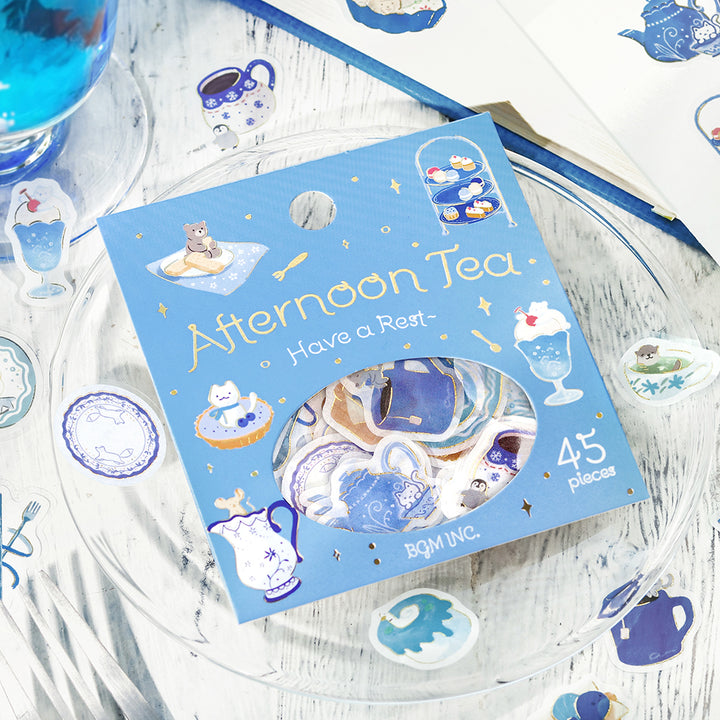 BGM Foil Stamping Flake Seal: Afternoon Tea Party in Let&