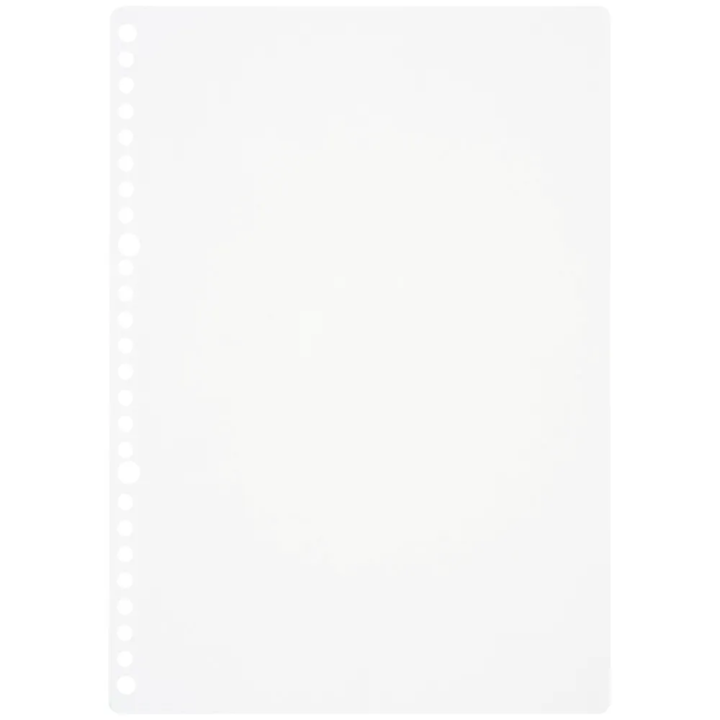 Maruman Loose Leaf B5 Blank 100 Sheets — side view