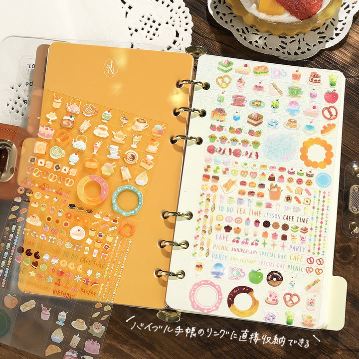 BGM Seat Seal in A Bite of Sweets — BGM decorative sticker — for journaling, planners and scrapbooking, at Cityluxe Singapore