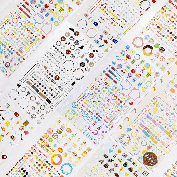 BGM Seat Seal in A Bite of Sweets — BGM decorative sticker — for journaling, planners and scrapbooking, at Cityluxe Singapore