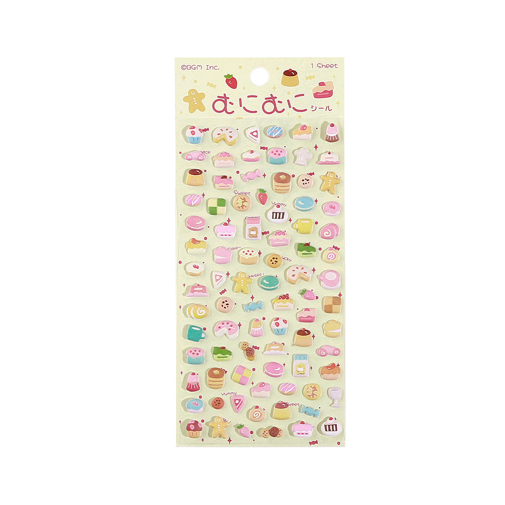 BGM Seat Seal in Mini Sweets — BGM decorative sticker — for journaling, planners and scrapbooking, at Cityluxe Singapore