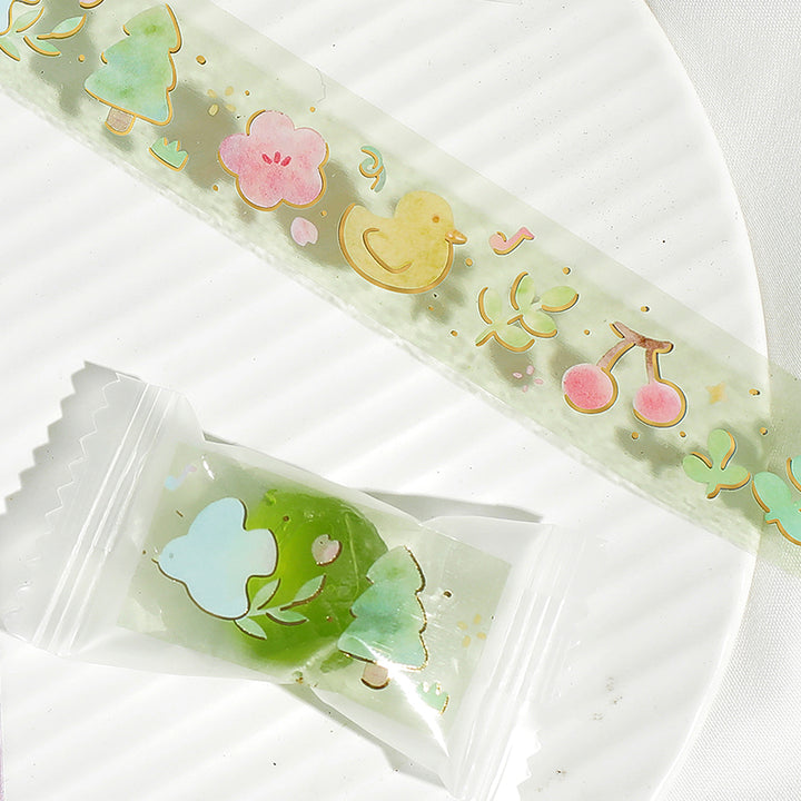 BGM Foil Stamping Clear Tape: Life in Melody — BGM clear tape — transparent adhesive tape, at Cityluxe Singapore