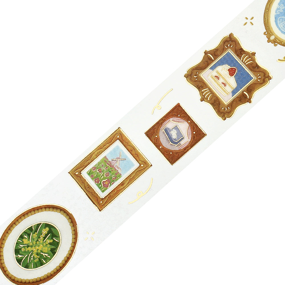BGM Foil Stamping Clear Tape: Life in Decorative Painting — BGM clear tape — transparent adhesive tape, at Cityluxe Singapore