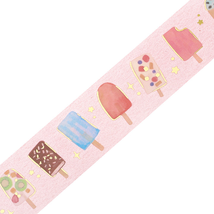 BGM Summer Limited Clear Tape in Ice Cream — BGM clear tape — transparent adhesive tape, at Cityluxe Singapore