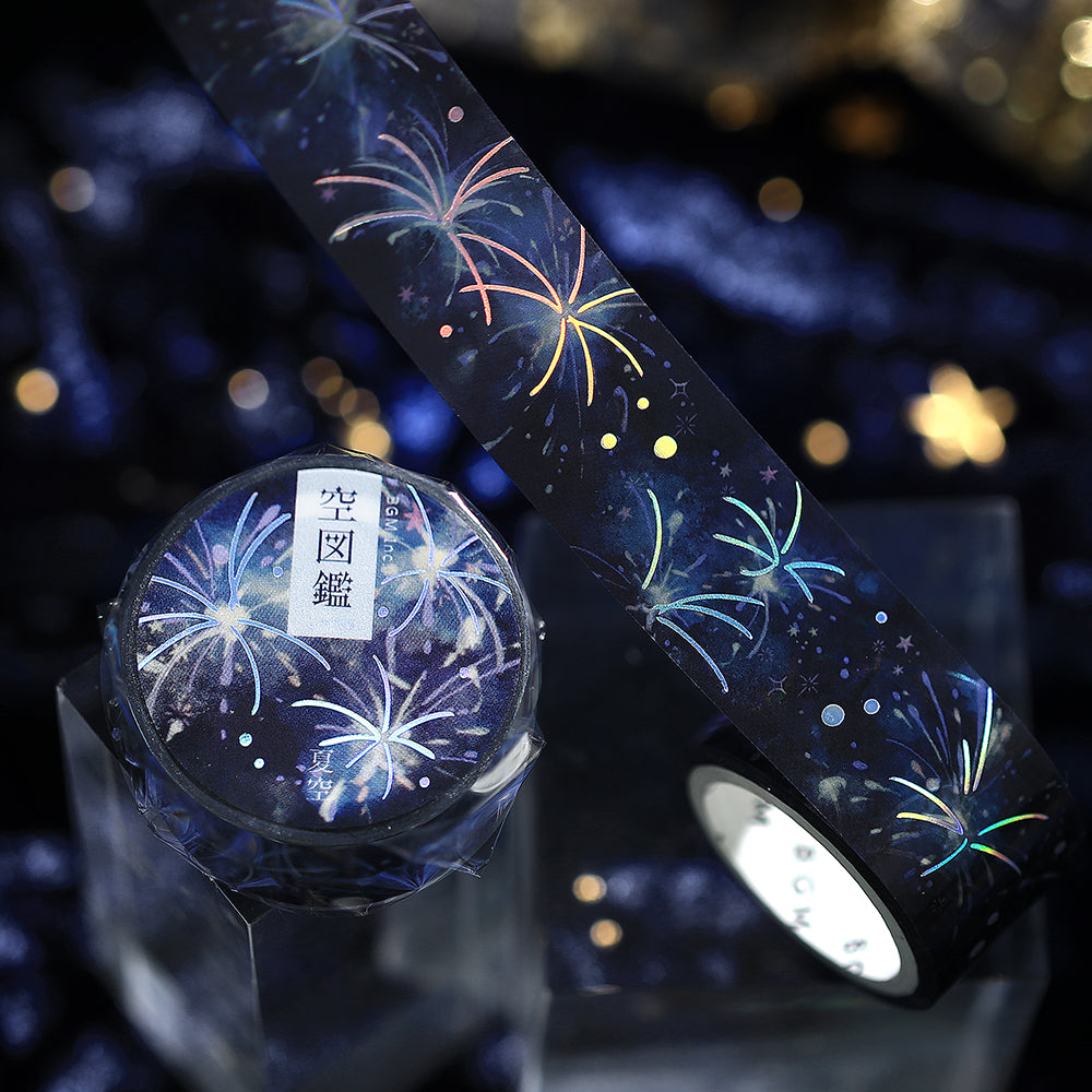 BGM Summer Limited Clear Tape - Sky Book Summer Sky