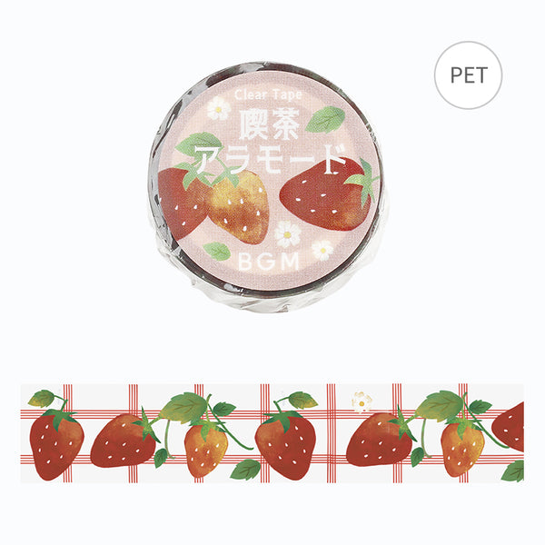 Load image into Gallery viewer, BGM Clear Tape: Cafe Alamode - Strawberry
