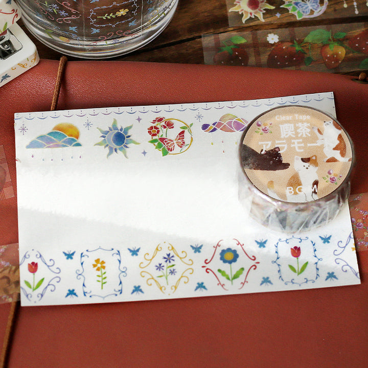 BGM Clear Tape: Cafe Alamode - Deco