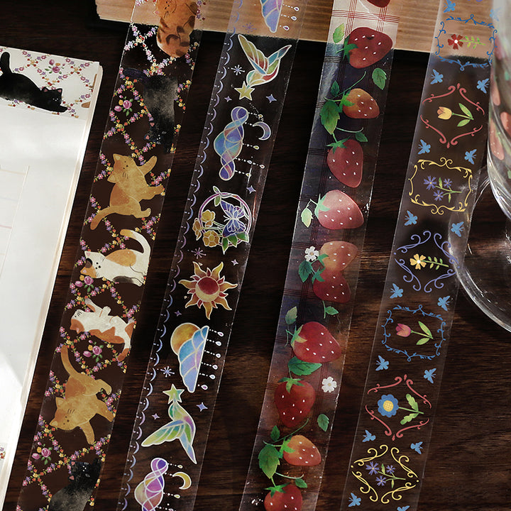 BGM Clear Tape: Cafe Alamode - Deco