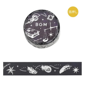 BGM Foil Stamping Masking Tape: Life - Magic Spell